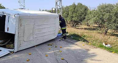 Defne'de trafik kazası: 2 yaralı