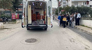 Dengesini kaybedip yola düşen adama kamyon çarptı