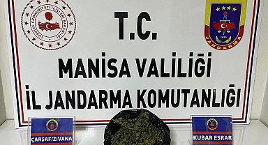 Denizli'den Salihli'ye uyuşturucu sevkiyatına jandarma engeli