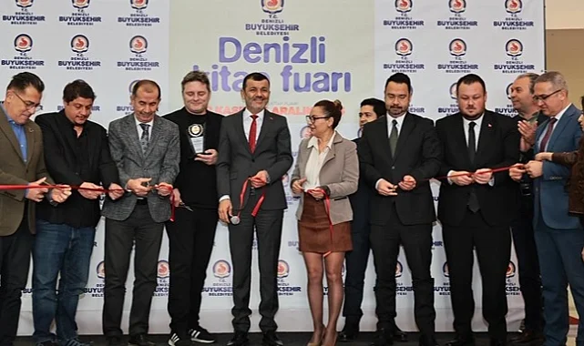 Denizli'de Kitap Fuarı heyecanı başladı