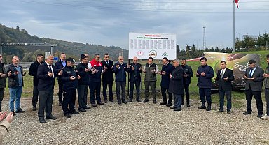 Deprem şehitleri anısına 350 fidan dikildi