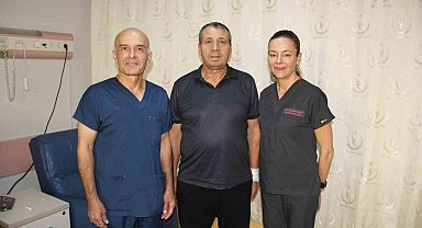 Devlet Hastanesi'nde bir ilk, aort damarı kapalı yöntemle tedavi edildi
