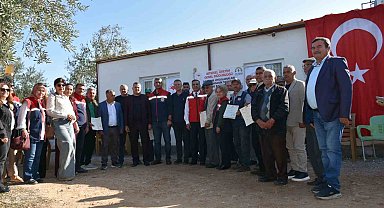 Didim'de 'İyi Tarım' sertifikaları dağıtıldı