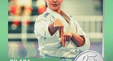 Dilara Bozan'dan gümüş madalya