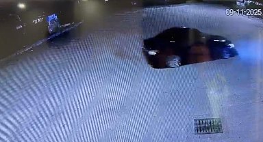 Dirift anları güvenlik kamerasına yansıdı, 46 bin lira ceza uygulandı