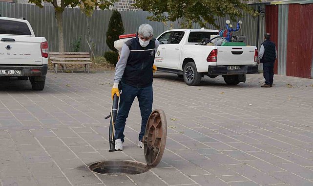 Diyarbakır'da haşerelere karşı kışlak ilaçlamanın startı verildi