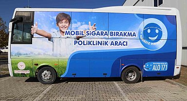 Diyarbakır'da mobil sigara bırakma polikliniği hizmete başladı