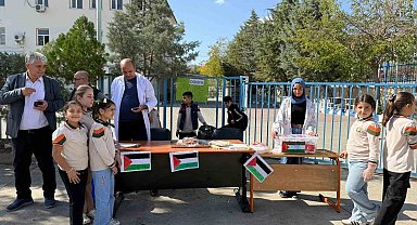 Diyarbakır'da öğrencilerden Gazze'ye 1 milyon 287 bin liralık destek