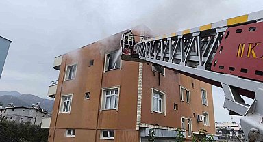 Dörtyol'da ev yangını