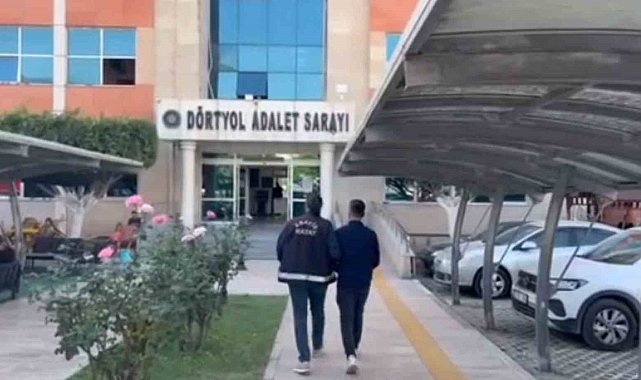 Dörtyol'da yağma ve silahla tehdit şüphelisi tutuklandı