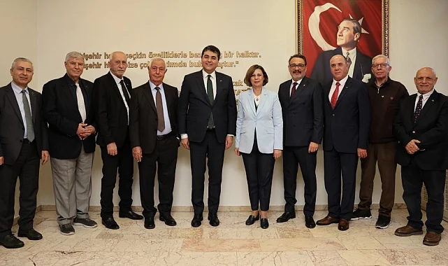 DP Genel Başkanı Uysal'dan Başkan Ünlüce'ye ziyaret