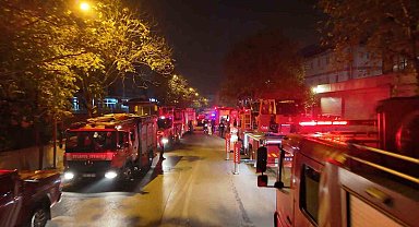 Dudullu OSB'de elektronik fabrikasında korkutan yangın