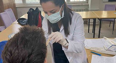 Düzce'de 150 öğrenciye ücretsiz yapıldı