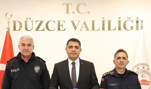 Düzce'de suç oranı her geçen yıl azalıyor