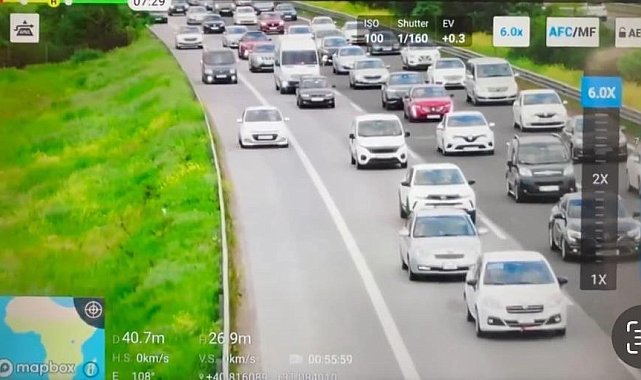 Düzce'de trafiğe kayıtlı araç sayısı 160 bine yaklaştı