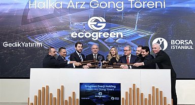 Ecogreen Enerji, Borsa İstanbul'da işlem görmeye başladı