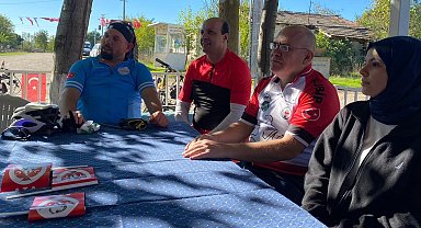 Edirne Keşan'da Cumhuriyet coşkusu Çobanpınar'da zirveye ulaştı