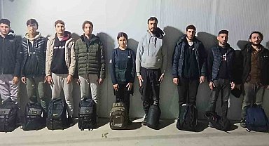 Edirne'de 9 düzensiz göçmen yakalandı