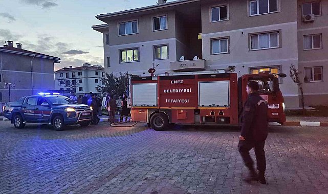 Edirne'de cinayet: Apartmanda kadını öldürdükten sonra intihar etti