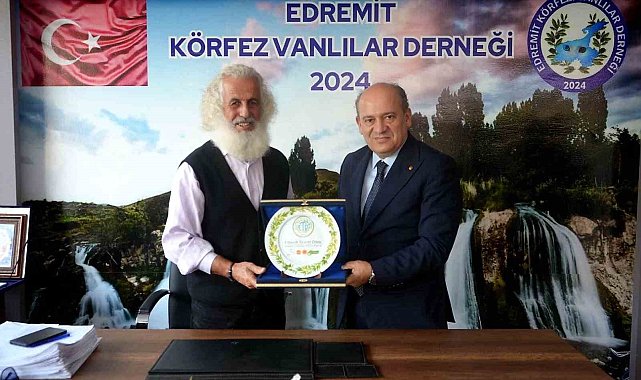 Edremit Ticaret Odası'ndan Edremit Körfezi Vanlılar Derneğine ziyaret