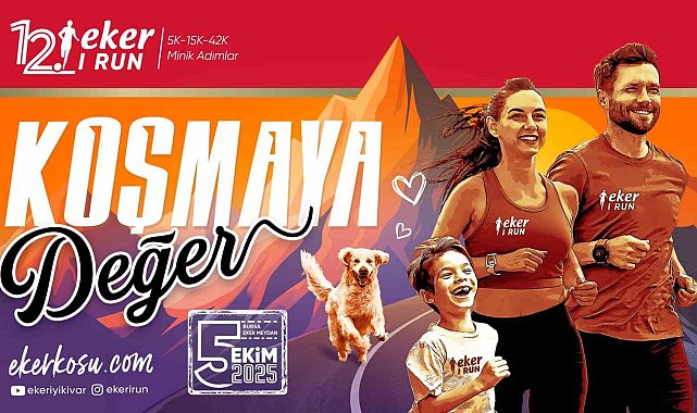 Eker I Run'da yardımseverlik koşuları sayesinde 5.4 milyon TL'ye yakın bağış toplandı