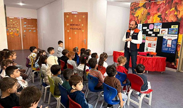 Elazığ'da öğrencilere afet farkındalık eğitimi