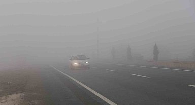 Elazığ'da sis etkili oldu