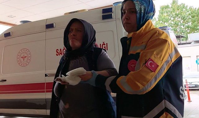 Elleri merdaneli ütüye sıkışan kadın yaralandı