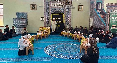 Emet Babukbey Kur'an kursu için "Bed-i Besmele" programı düzenlendi