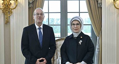 Emine Erdoğan, DSÖ heyetiyle görüştü