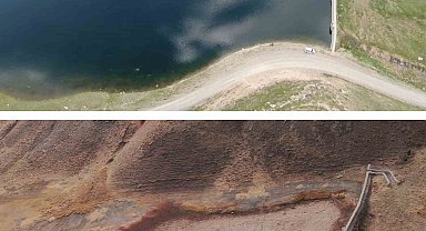 Erek Dağı'nın doğusundaki Antik Urartu Barajı kurudu