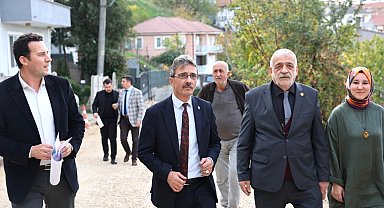Erenler'in sokakları yenileniyor