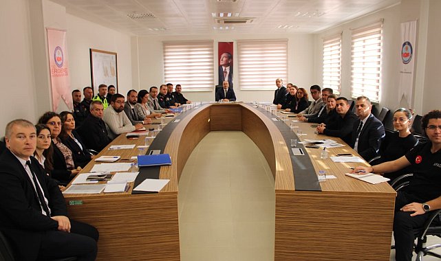 Ergene'de Ulusal Düzey Tatbikat hazırlıkları konuşuldu