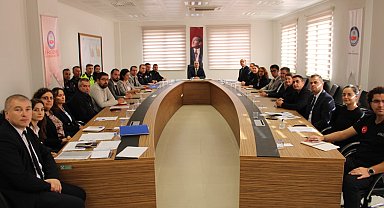 Ergene'de Ulusal Düzey Tatbikat hazırlıkları konuşuldu