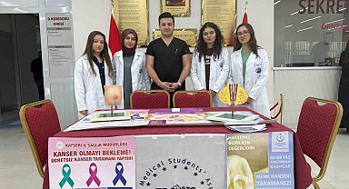 ERÜ Hastaneleri'nde meme kanserinde erken teşhisin önemi anlatıldı