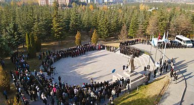 ERÜ'de 10 Kasım Atatürk'ü Anma Töreni gerçekleştirildi