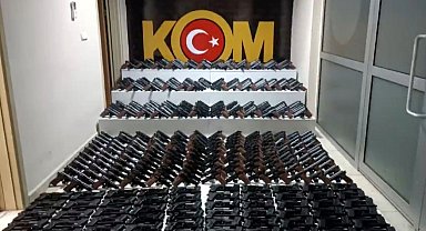 Erzincan merkezli 41 ilde silah kaçakçılığına yönelik operasyon düzenlendi