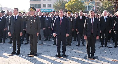 Erzincan'da 10 Kasım Atatürk'ü Anma Günü