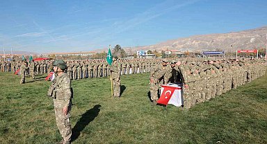 Erzincan'da bedelli erler yemin etti