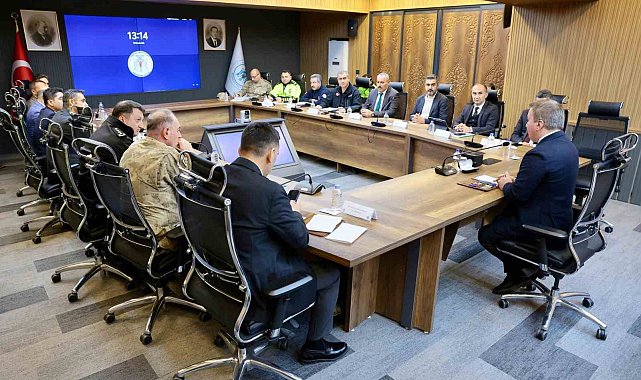 Erzincan'da kış trafik tedbirleri masaya yatırıldı