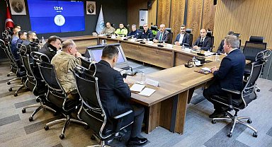 Erzincan'da kış trafik tedbirleri masaya yatırıldı