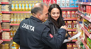 Erzincan'da zabıta ekiplerinden 190 işletmeye kapsamlı denetim