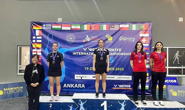 Erzincanlı badmintonculardan uluslararası şampiyonada 3 altın, 2 bronz madalya