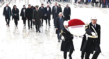 Erzurum Barosu'ndan Anıtkabir'e anlamlı ziyaret