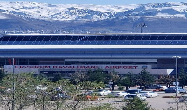 Erzurum Havalimanı'nda Ekim ayında 103 bin 605 yolcuya hizmet verildi