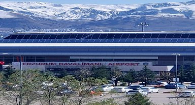 Erzurum Havalimanı'nda Ekim ayında 103 bin 605 yolcuya hizmet verildi