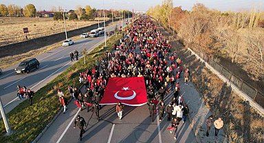 Erzurum'da 148 yıl önceki kahramanlık ruhu bir kez daha yaşatıldı