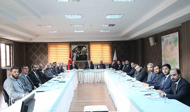 Erzurum'da ilçe müftüleri buluşması