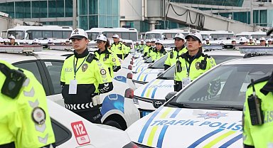 Erzurum'da polis ve jandarmaya 74 araç takviyesi