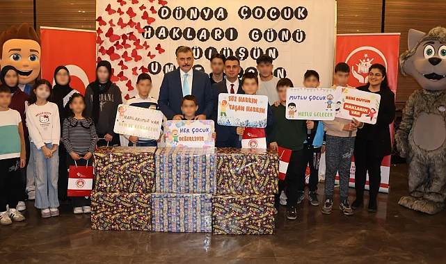 Erzurum'da çocukların gülüşü umuda dönüştü